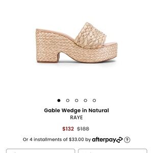 RAYE X Revolve Gable Wedge